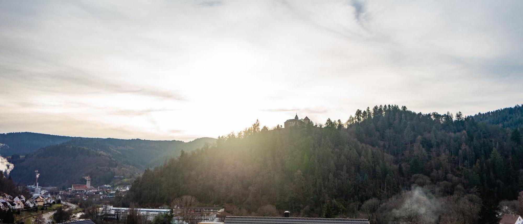 Schlossblick Schwarzwaldpanorama Gernsbach Exteriér fotografie